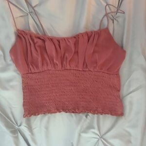Maroonn Stretchy Crop Top